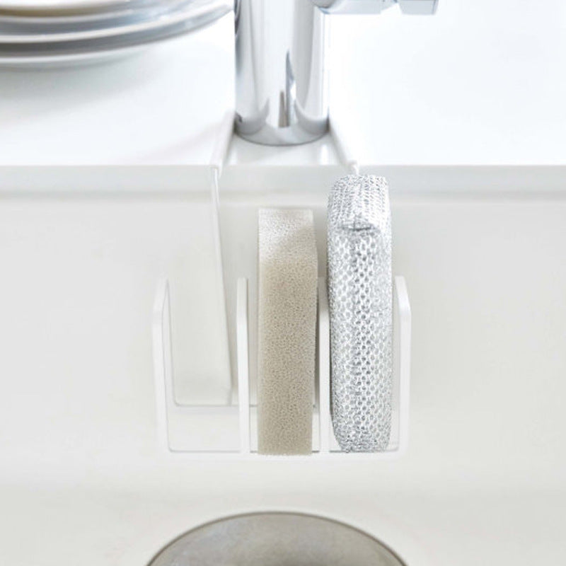 Hanging Sink Sponge Holder – Faucet-Mounted Kitchen Caddy