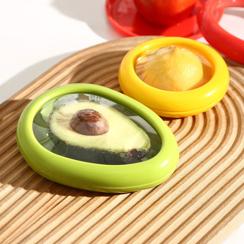 Reusable Fruit & Vegetable Saver Covers – Stretch-Fit Produce Keepers