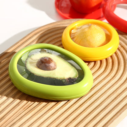 Reusable Fruit & Vegetable Saver Covers – Stretch-Fit Produce Keepers