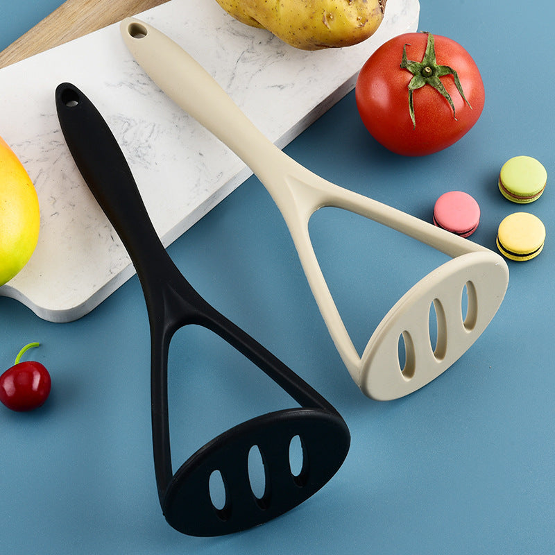 Handheld Potato Masher – Ergonomic Slotted Food Press