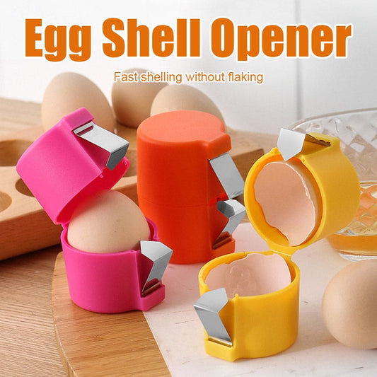 🎊Stainless Steel Egg Opener – Crack, Cut, and Separate Eggs Easily🍳(🥚Buy 1 Get 1 Free)