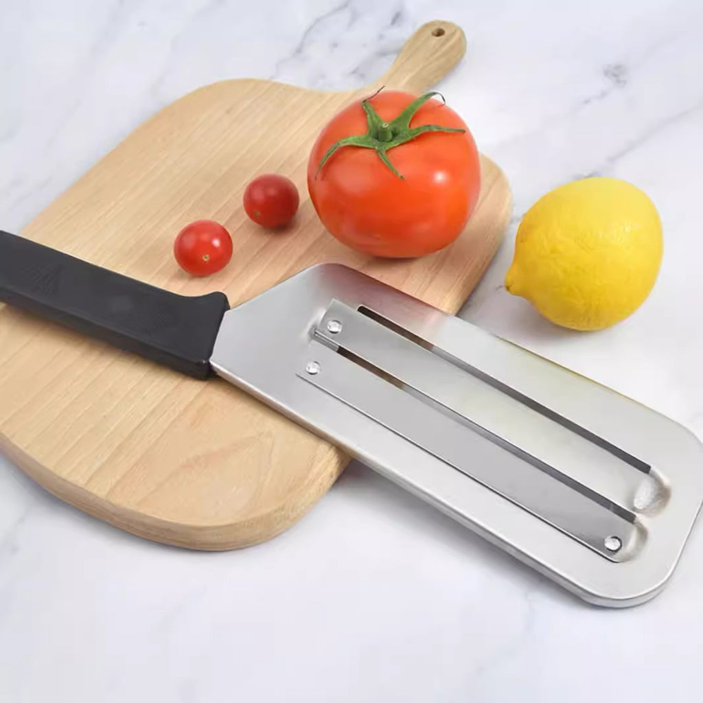 Stainless Steel Double-Blade Vegetable Slicer