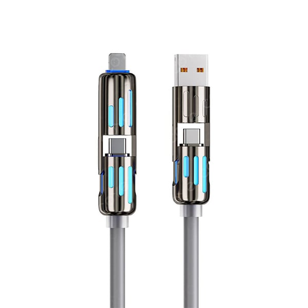🔥4-in-1 USB Charging Cable fast charging MAX 60W