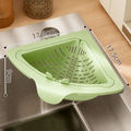 Triangular Sink Corner Strainer Basket – Space-Saving Kitchen Drain Basket