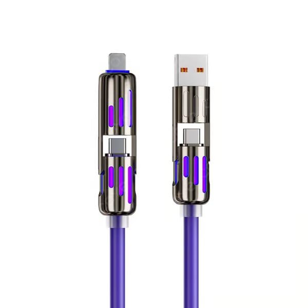 🔥4-in-1 USB Charging Cable fast charging MAX 60W