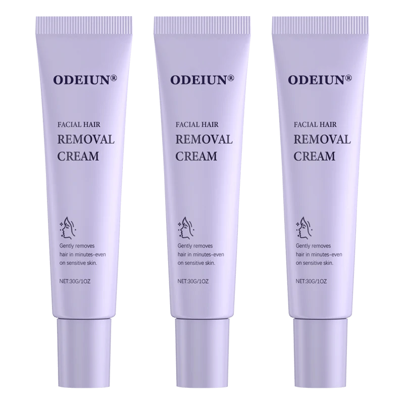 Gentle and Painless Facial Hair Removal Cream