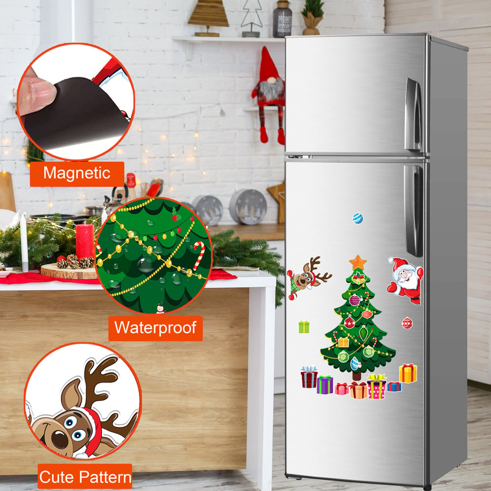 🎅 Christmas Themed Magnetic Sticker