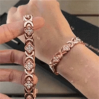 🔥LAST DAY 70% OFF🔥-Flower Copper Bracelet
