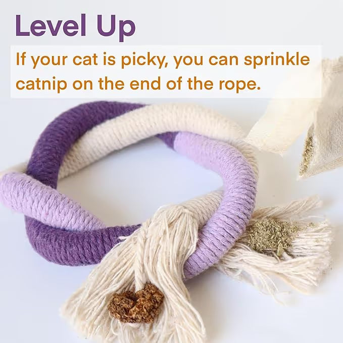 🔥😻 Chewing rope specially designed for cats