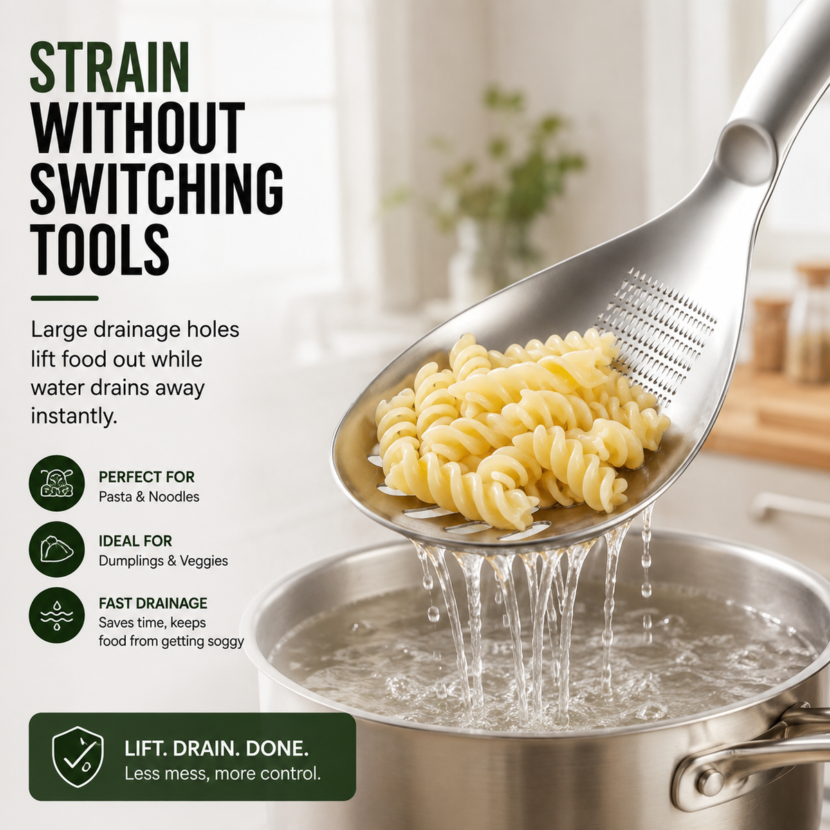 5-IN-1🥄304 Stainless Steel Multifunctional Kitchen Spoon