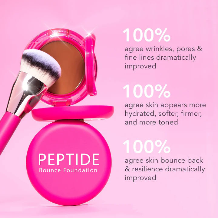 Peptide Bounce Foundation🔥Final 3 Hours: Free brush