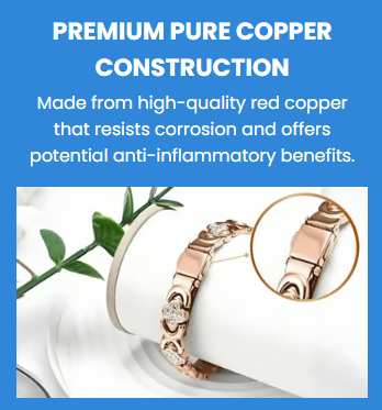 🔥LAST DAY 70% OFF🔥-Flower Copper Bracelet