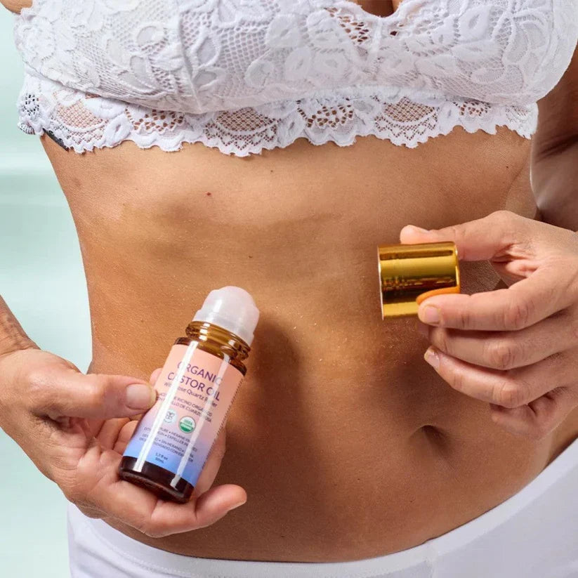 🌿Organic castor Oil Roll-On